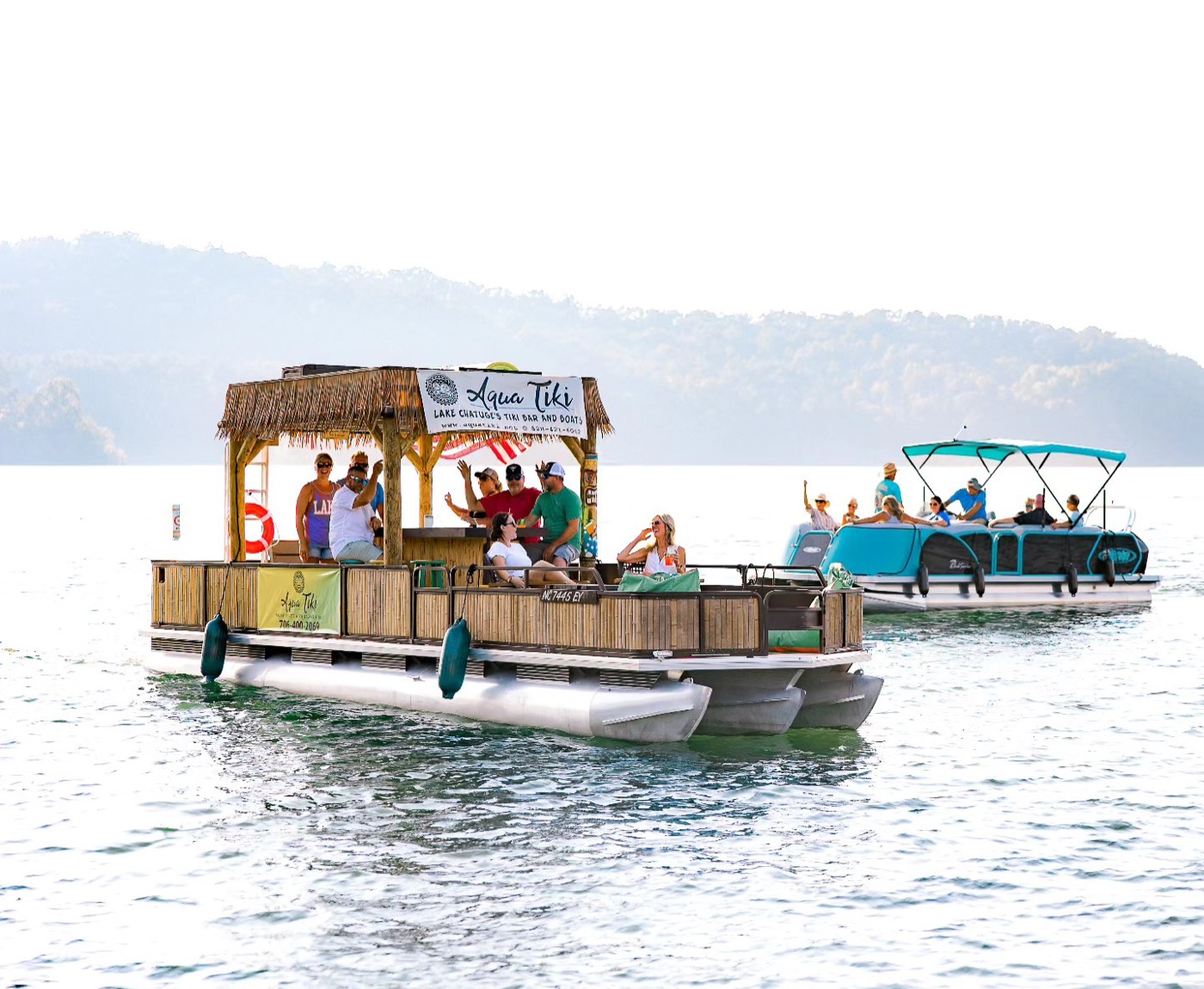Private party on the Aqua Tiki