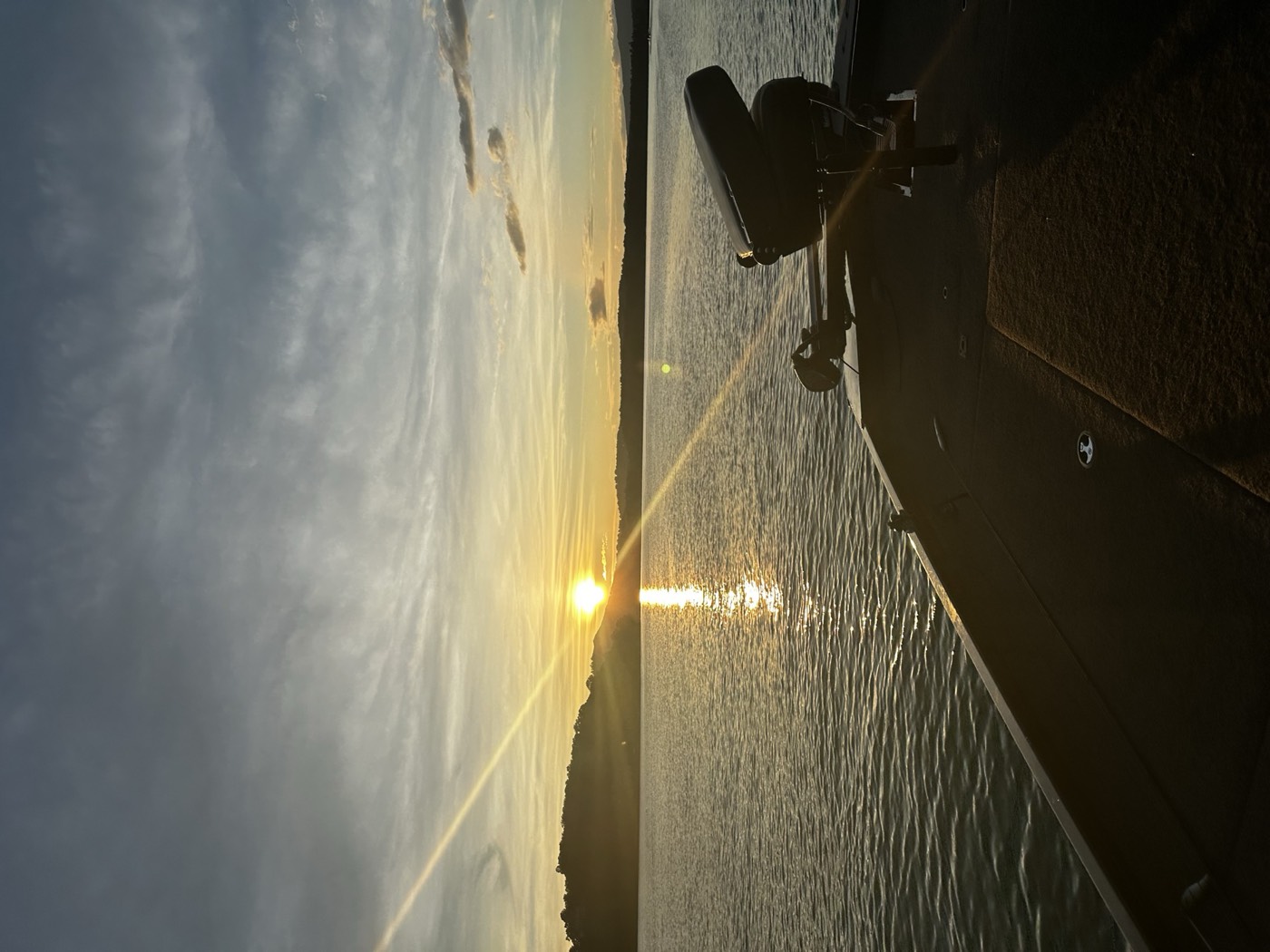Sunset over Lake Chatuge